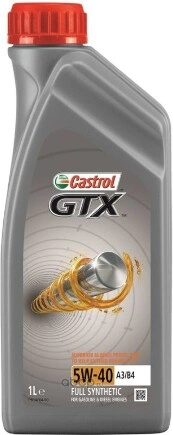 Масло моторное CASTROL GTX 5W-40 синтетическое 1 л купить 1 185 ₽