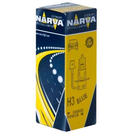 Лампа 12V H3 55W NARVA Range Power Blue + 1 шт. картон купить 283 ₽